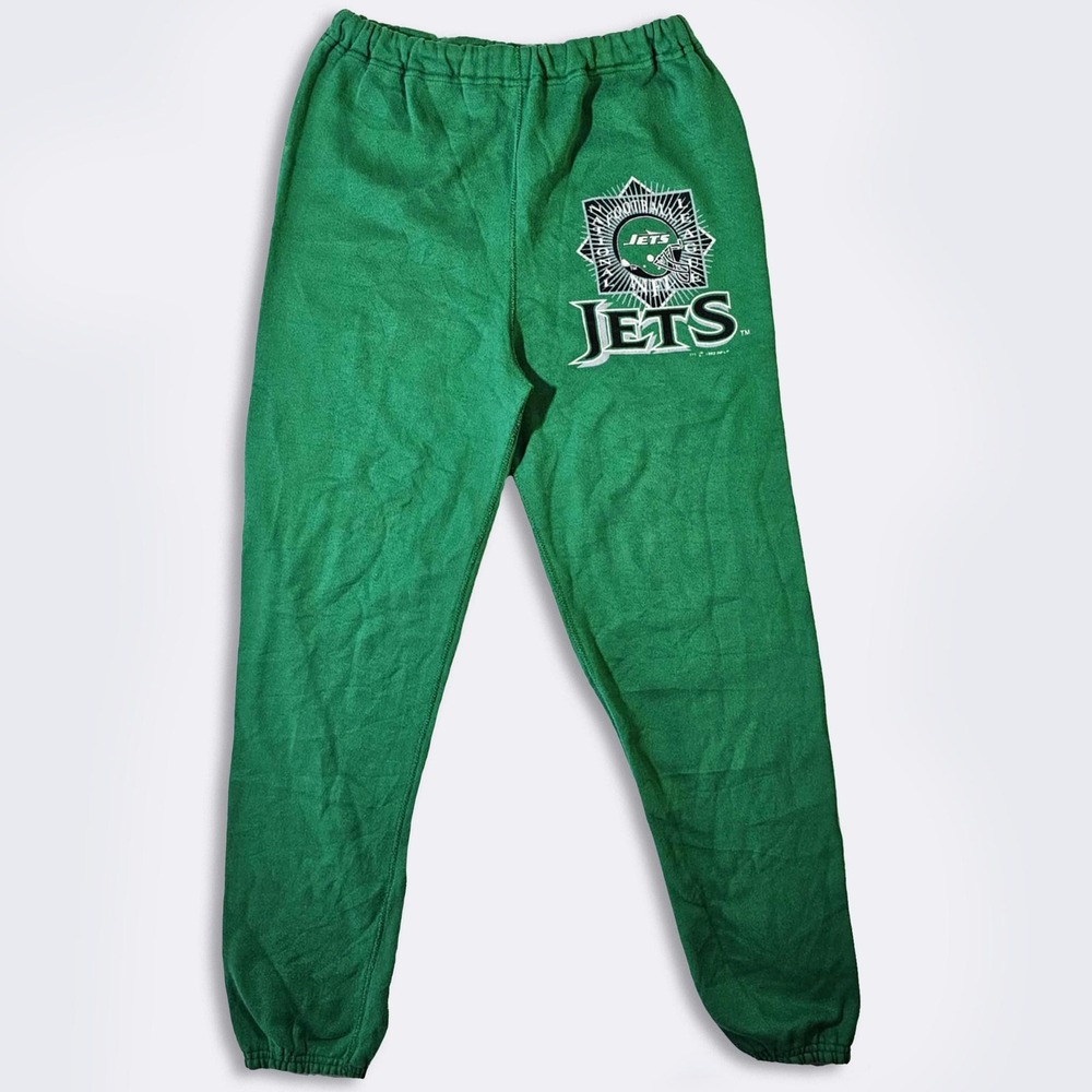 New York Jets Vintage 90s Logo 7 Sweat Pants Joggers